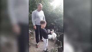 Семейная рыбалка на Одре во Вроцлаве
