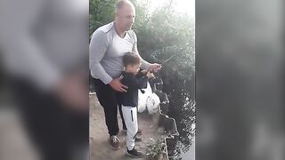 Семейная рыбалка на Одре во Вроцлаве