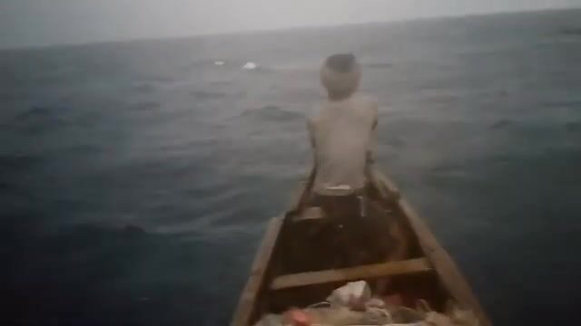 Большой улов летучей рыбы после долгой выборки на берегу у Сан-Томе и Принсипи