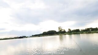 Карп 18 кг с понтона на Вильге Водной Краине в Польше