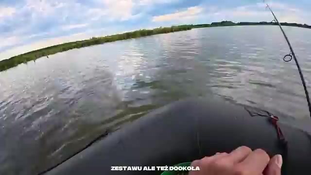 Карп 18 кг с понтона на Вильге Водной Краине в Польше