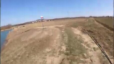 Первая щука после смены прудов в Польше