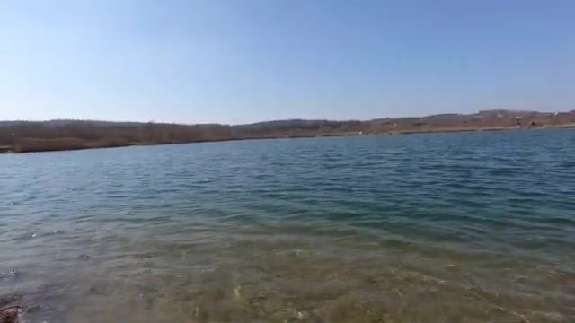 Первая щука после смены прудов в Польше