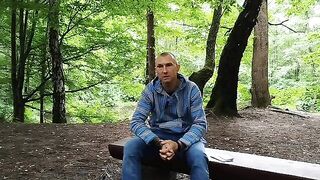Маленький водоем в Польше со следами прошлых рыбалок
