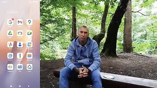 Маленький водоем в Польше со следами прошлых рыбалок