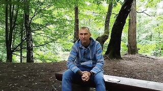 Маленький водоем в Польше со следами прошлых рыбалок