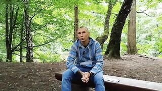Маленький водоем в Польше со следами прошлых рыбалок