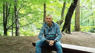 Маленький водоем в Польше со следами прошлых рыбалок