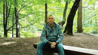 Маленький водоем в Польше со следами прошлых рыбалок