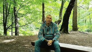 Маленький водоем в Польше со следами прошлых рыбалок