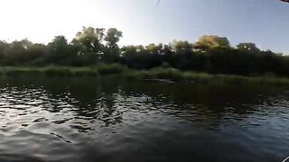 Мокрая мушка на форель и хариуса с Red Tag и Spider на реке Сан в Польше