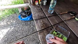 Мокрая мушка на форель и хариуса с Red Tag и Spider на реке Сан в Польше