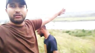 Первая рыбалка с местными друзьями в Румынии