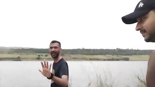 Первая рыбалка с местными друзьями в Румынии