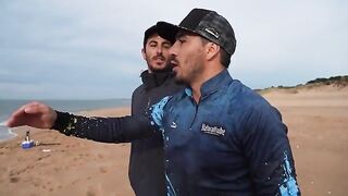 План ловли с пляжа в Уругвае с Фелипе