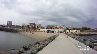 Кефаль после мелких бычков на лиманского червя в Констанце