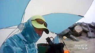 Кефаль после мелких бычков на лиманского червя в Констанце