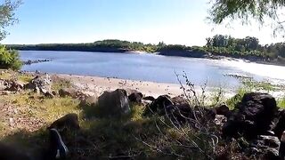 Крупный дорадо на водохранилище Пальмар в Уругвае