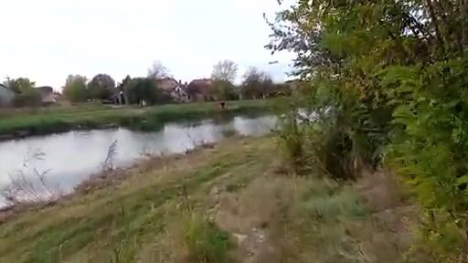 Прогулка по рыболовному клубу и каналу в Црвенке, Сербия