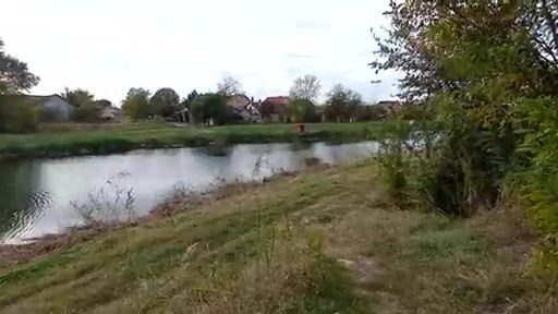 Прогулка по рыболовному клубу и каналу в Црвенке, Сербия