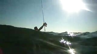 Прасковеевка под Геленджиком: море у Паруса и рыболовный день