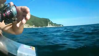 Прасковеевка под Геленджиком: море у Паруса и рыболовный день