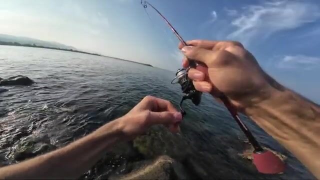 Ловля на легкий джиг с берега в Трабзоне