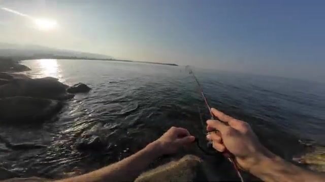 Ловля на легкий джиг с берега в Трабзоне