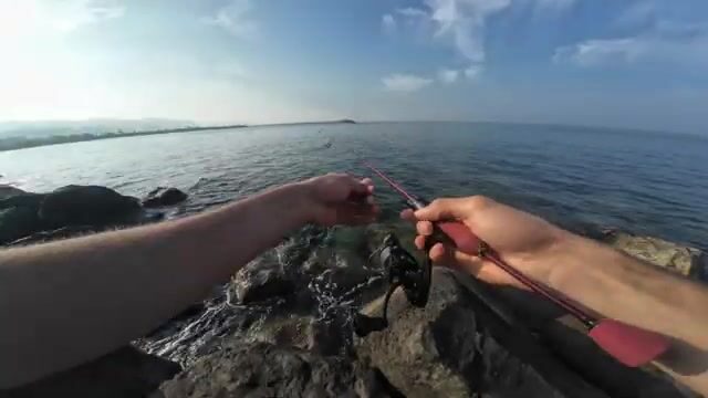 Ловля на легкий джиг с берега в Трабзоне