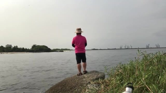 Стая каранксов зашла в устье у Пасео Маритимо в Бате, но клевали только небольшие