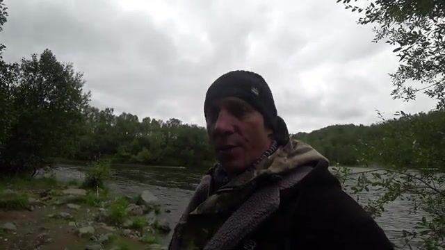 Августовская семга на Кольском после дождя и переделанной блесны