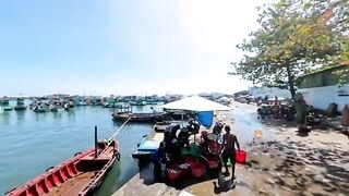 Антхой на Фукуоке: прогулка по порту и выбор рыболовной лодки