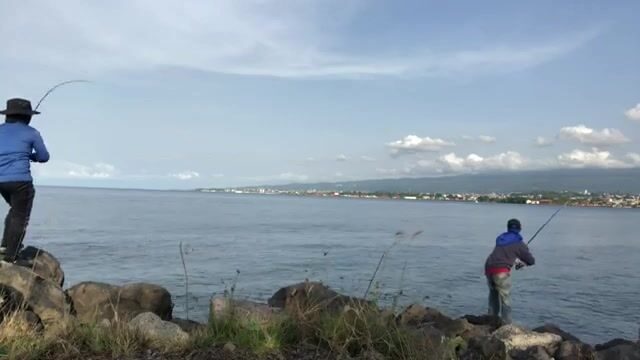 На песчаном участке у Баты каранкс и тунец отозвались на самоделку