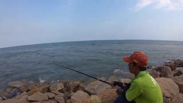 Морская ловля в Хотраме в марте с двумя рыбами