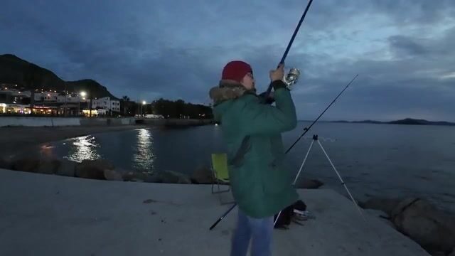 Дорада напарника и пять наших рыб на пирсе в Тургутрейсе