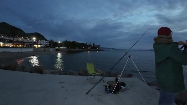 Дорада напарника и пять наших рыб на пирсе в Тургутрейсе