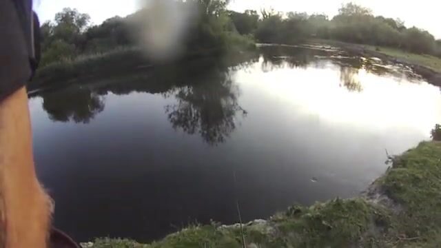 На Эйвоне вместо лосося желтая вертушка подняла щуку