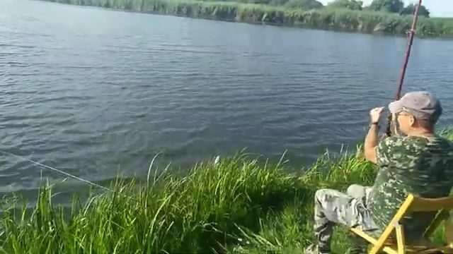 Открытый берег в Сербии и караси на несколько удочек