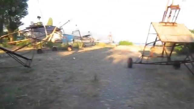Достали краба из ловушки в Гячрыпше и заморозили его