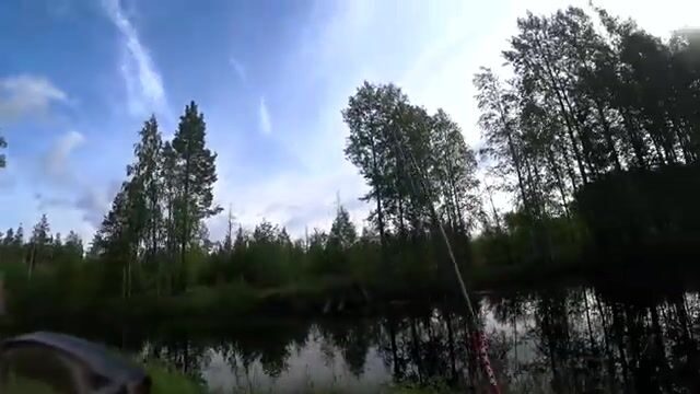 Ночёвка на Южной Яде под Архангельском и три щуки на блесну