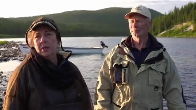 На Биг-Ривере в Лабрадоре лосось брал после смены мушки