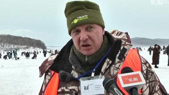 На Народной рыбалке во Владивостоке было холодно и тесно