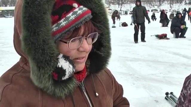 На Народной рыбалке во Владивостоке было холодно и тесно