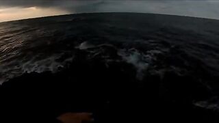 Вечерний выход в Инджебуруне дал луфарей на джиг и блесну